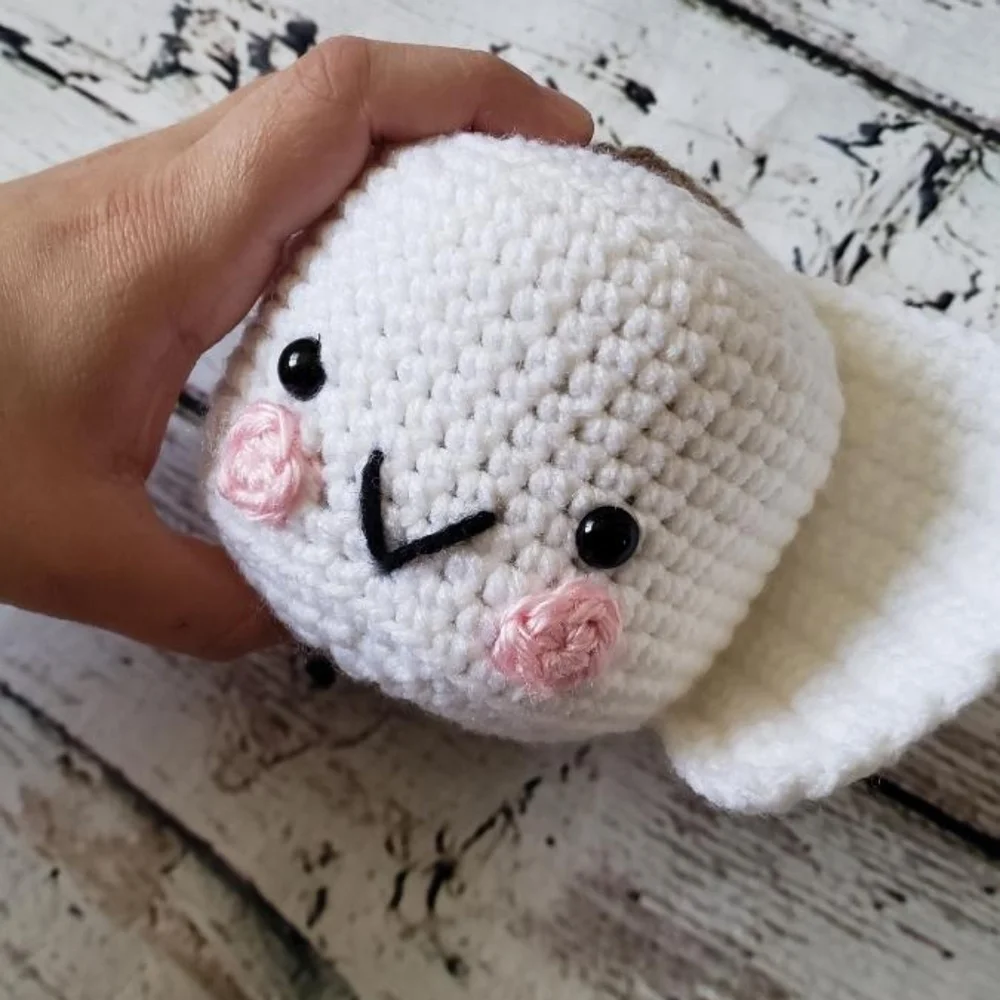 Crochet Kawaii Toilet paper Amigurumi - Picture 6 of 6